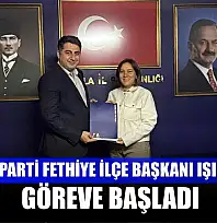 Anahtar Parti Fethiye İlçe Başkanı Işıl Sungur göreve başladı