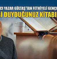 Araştırmacı Yazar Gültaş'tan Fethiyeli gençlere mesaj: 'İlgi duyduğunuz kitabı seçin'