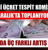 Asgari Ücret Tespit Komisyonu Aralık'ta toplanıyor! Masada üç farklı artış oranı