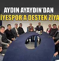 Aydın Ayaydın'dan Fethiyespor'a destek ziyareti