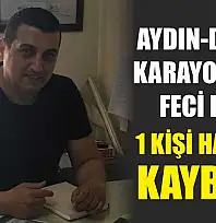 Aydın-Denizli Karayolu'nda feci kaza: 1 kişi hayatını kaybetti