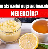 Bağışıklık sistemini güçlendirmenin yolları nelerdir?