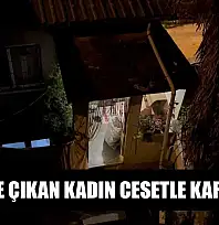 Bahçeye çıkan kadın cesetle karşılaştı