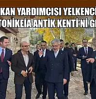 Bakan Yardımcısı Yelkenci, Stratonikeia Antik Kenti'ni gezdi