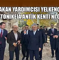 Bakan Yardımcısı Yelkenci, Stratonikeia Antik Kenti'ni gezdi