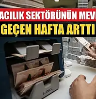 Bankacılık sektörünün mevduatı geçen hafta arttı