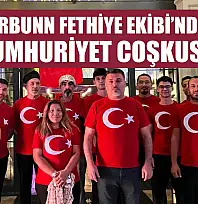 Barbunn Fethiye Ekibi'nden Cumhuriyet Coşkusu