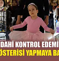 Başını dahi kontrol edemiyordu, bale gösterisi yapmaya başladı
