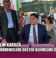 Başkan Alim Karaca, Fethiye'de öğrencilere destek kermesini ziyaret etti