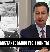 Başkan Aras'tan İbrahim Yeşil İçin Taziye Mesajı