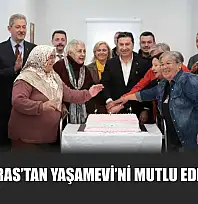 Başkan Aras'tan Yaşamevi'ni Mutlu Eden Ziyaret