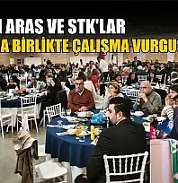 Başkan Aras ve STK'lar Muğla'da birlikte çalışma vurgusu yaptı
