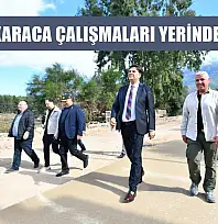 Başkan Karaca çalışmaları yerinde inceledi