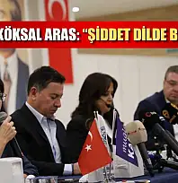 Başkan Köksal Aras: 'Şiddet dilde başlıyor'