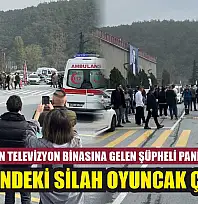 beIN Sports'un televizyon binasına gelen şüpheli paniğe neden oldu: Üzerindeki silah oyuncak çıktı