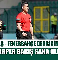 Beşiktaş - Fenerbahçe derbisinin VAR'ı Sarper Barış Saka oldu