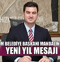 Bodrum Belediye Başkanı Mandalinci'den yeni yıl mesajı