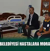 Bodrum Belediyesi hastalara moral oluyor