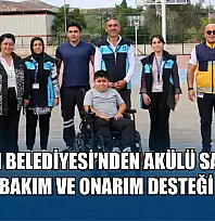 Bodrum Belediyesi'nden akülü sandalye, bakım ve onarım desteği