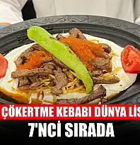 Bodrum Çökertme kebabı dünya listesinde 7'nci sırada
