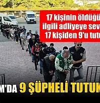 Bodrum'da 9 şüpheli tutuklandı