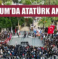 Bodrum'da Atatürk anıldı