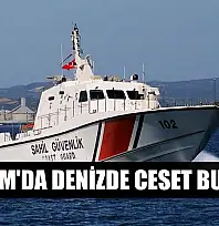 Bodrum'da denizde ceset bulundu