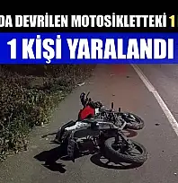 Bodrum'da devrilen motosikletteki 1 kişi öldü, 1 kişi yaralandı