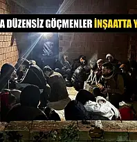 Bodrum'da düzensiz göçmenler inşaatta yakalandı