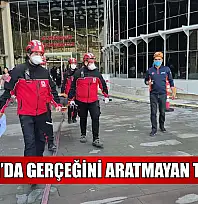 Bodrum'da gerçeğini aratmayan tatbikat