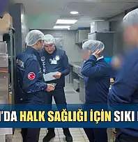 Bodrum'da halk sağlığı için sıkı denetim