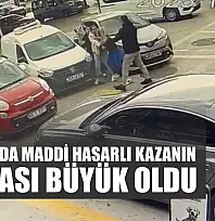 Bodrum'da maddi hasarlı kazanın kavgası büyük oldu