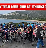 Bodrum'da 'Pedal çevir, adım at' etkinliği düzenlendi