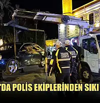 Bodrum'da polis ekiplerinden sıkı denetim