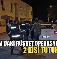 Bodrum'daki rüşvet operasyonunda 2 kişi tutuklandı