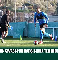 Bodrum FK'nın Sivasspor karşısında tek hedefi galibiyet