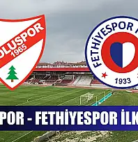 Boluspor - Fethiyespor ilk 11'ler
