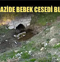 Boş arazide bebek cesedi bulundu