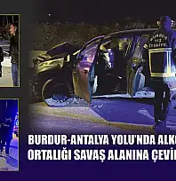Burdur-Antalya Yolu'nda alkollü sürücü ortalığı savaş alanına çevirdi: 2 yaralı