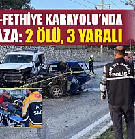 Burdur-Fethiye Karayolu'nda Feci Kaza: 2 Ölü, 3 Yaralı