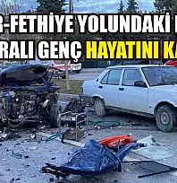Burdur-Fethiye Yolundaki Kazada Ağır Yaralı Genç Hayatını Kaybetti