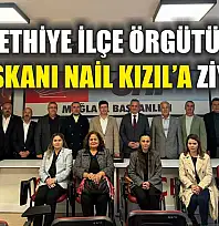 CHP Fethiye İlçe Örgütü'nden İl Başkanı Nail Kızıl'a ziyaret