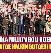 CHP Muğla Milletvekili Gizem Özcan: 'Bu bütçe halkın bütçesi değil'