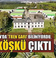 Dalaman'da 'Tren Garı' biliniyordu, av köşkü çıktı