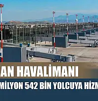 Dalaman havalimanı 11 ayda 5 milyon 542 bin yolcuya hizmet verdi