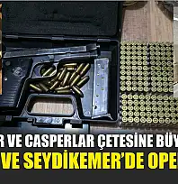 Daltonlar ve Casperlar Çetesine Büyük Darbe: Fethiye ve Seydikemer'de Operasyon