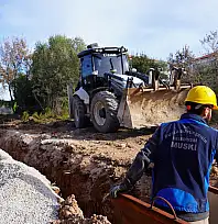 Datça Çomarlık'ta kanalizasyon sorunu sona eriyor