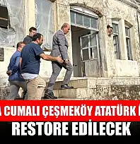 Datça'da Cumalı Çeşmeköy Atatürk İlkokulu restore edilecek