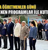 Datça'da Öğretmenler Günü düzenlenen programlar ile kutlandı