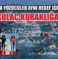 Datça'da Yüzücüler Aynı Hedef İçin Yüzdü: Her Kulaç Kuraklığa İlaç